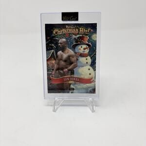 Jon Bones Jones 2025 Wild Card Holiday Hits UFC Christmas Hit 1/1
